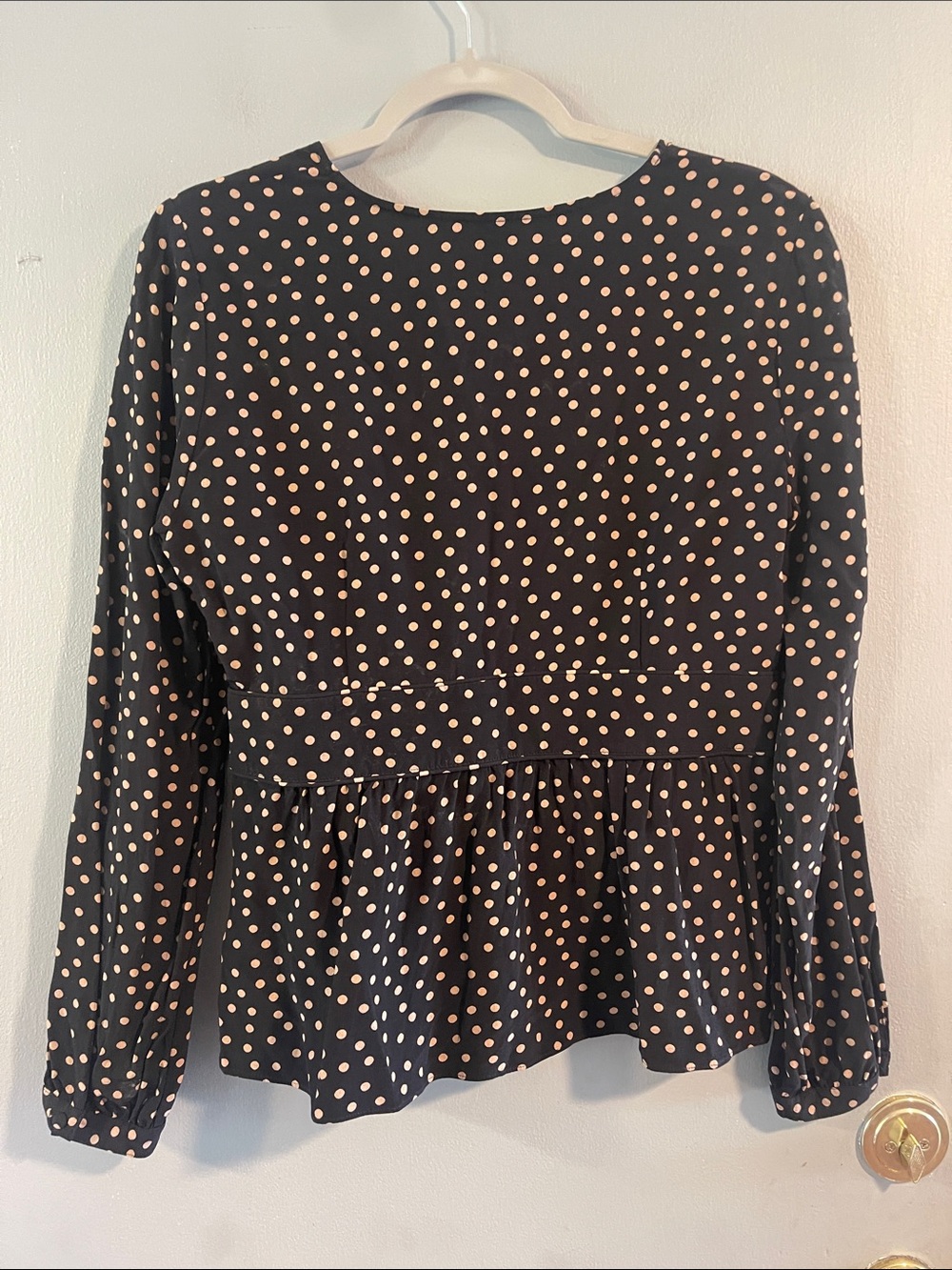 Boden "Elise"‎ polka dot Blouse Size 8 - Picture 7 of 8